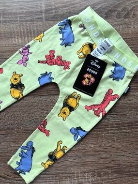 Bonds x Disney Winnie the Pooh Character Leggings - Lime Green